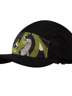 Buff 5 Panel Go Cap 13804499930_L/XL 13804499930 Černá Jedna velikost