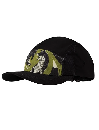 Buff 5 Panel Go Cap 13804499930_L/XL 13804499930 Černá Jedna velikost