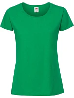 Fruit of the Loom Lady-Fit Iconic 195 T Dámské tričko z těžké bavlny 16.1424 kelly green Fruit of the Loom Lady-Fit Iconic 195 T Dámské tričko z těžké bavlny 16.1424 kelly green