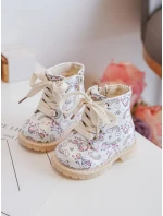 Dětské Boty S Zipem Oceněné Bežové Dolida Dětské Boty S Zipem Oceněné Bežové Dolida