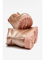 Dětské boty traperky zateplené Champagne Dexter