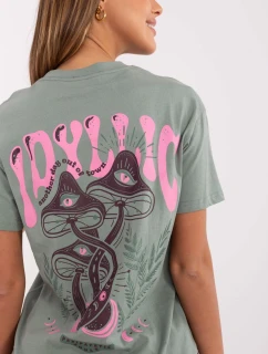 Tričko D12022AC02645H pistácie