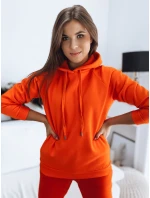 Dámská mikina POLINA oranžová FashionStreet BY1142