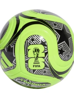 Adidas World Cup 26 Trionda Club fotbalový míč zelený/černý JD8052