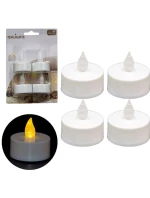 SADA 4 ČAJOVÝCH SVÍČEK
