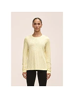 Dámské tréninkové tričko Casall Soft Texture Long Sleeve, žluté Dámské tréninkové tričko Casall Soft Texture Long Sleeve, žluté