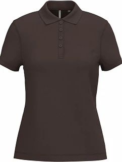Kariban K 255 Dámské piqué polo 20.K255 chocolate