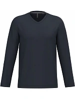 Kariban K 358 Pánské tričko do V s dl. rukávem 20.K358 navy Kariban K 358 Pánské tričko do V s dl. rukávem 20.K358 navy