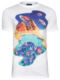 Pánské Tričko s krátkým rukávem 00SZU9-0SASN-05 - Diesel