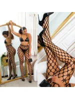 Sexy síťované punčocháče R39154 černé - In-Stylefashion