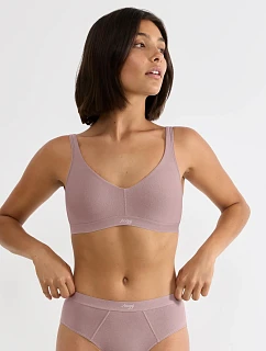 SLOGGI EVER EASE - Soft Bra – měkká podprsenka z organické bavlny s chladivou technologií Sloggi