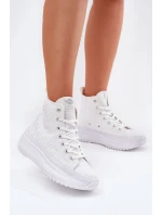 Vysoké Dámské Tenisky Lee Cooper LCW-25-31-3461L Bílé