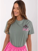 Tričko D12022AC02645H pistácie