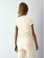 Versatile Rib Top SSL - Silk White - TRIUMPH Silk White - TRIUMPH Versatile Rib Top SSL - Silk White - TRIUMPH Silk White - TRIUMPH