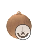 Laserem gravírovaná medaile - RMI