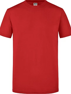 Daiber JN 911 Pánské vypasované tričko 02.0911 red