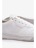 Bílé pánské tenisky z ekokože Radikalle