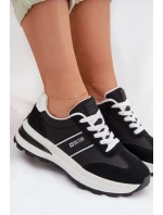 Dámské Sportovní Tenisky Big Star TT274877 HI-POLY SYSTEM Černé