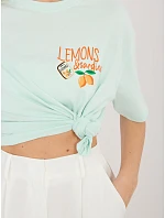 Tričko D12022AJ02645AD mint