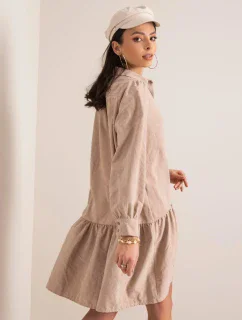 Šaty EM SK L1018.39P béžová