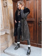 Dámská zimní bunda parka HARPERSOFT černá FashionStreet TY3688 Dámská zimní bunda parka HARPERSOFT černá FashionStreet TY3688