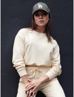 Dámská klasická krémová mikina CASUALVIBE FashionStreet BY1297