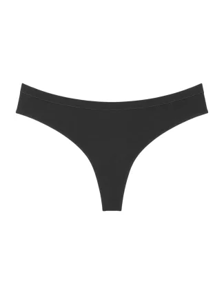 Dámská tanga Sense of Modal String - BLACK - černé 0004 - TRIUMPH