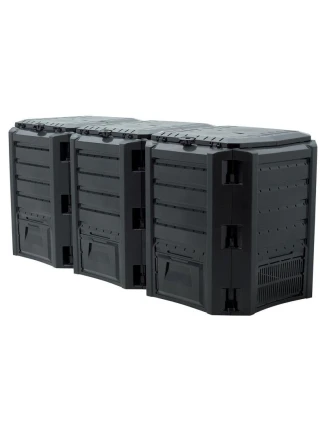 ECO-GARDEN SEGMENTÁRNÍ MODUL COMPOGREEN 1200L - ČERNÝ Dětské