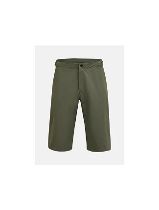 Pánské šortky Peak Performance M Trail Shorts, zelené Pánské šortky Peak Performance M Trail Shorts, zelené