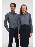 Russell Athletic 934F Popelínová halenka s dlouhým rukávem 11.934F corporate blue Russell Athletic 934F Popelínová halenka s dlouhým rukávem 11.934F corporate blue