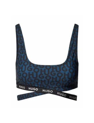 BOSS Dámský vrchní díl plavek Monogram 50486385-970 - HUGO