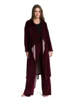 Dámský sametový župan LA087 - Lalupa Dámský sametový župan LA087 - Lalupa