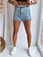 Dámské šortky PALOMA PARADISE light blue FashionStreet SY0309 Dámské šortky PALOMA PARADISE light blue FashionStreet SY0309