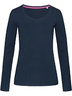 Stedman Stretch-T Long Sleeve Dámské tričko s dlouhým rukávem 05.9720 marina blue Stedman Stretch-T Long Sleeve Dámské tričko s dlouhým rukávem 05.9720 marina blue