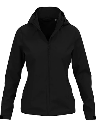 Stedman Lux Softshell Jacket Women Dámská 3-vrstvá softshellová bunda 05.5540 black opal