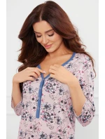 Italian Fashion Lacenta r.3/4 barva:print/pink