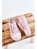 Dětské látkové tenisky BIG STAR KK374072 Růžová