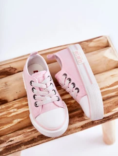 Dětské látkové tenisky BIG STAR KK374072 Růžová