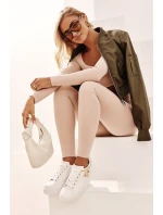 Dámské tenisky s ozdobou Bílé Celedria Dámské tenisky s ozdobou Bílé Celedria