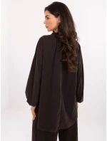 Košile IT KS 233607.63 tmavě hnědá