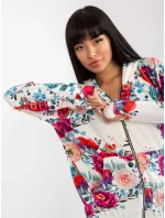 Mikina RV BL 8143.83P bílá a červená