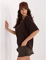 Tričko RV BZ A1268.18 tmavě hnědé