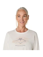 ASICS Fujitrail Logo LS Top 2012D315-100 White M ASICS Fujitrail Logo LS Top 2012D315-100 White M