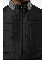 Kariban K 6171 Pánská hybridní bunda 20.6171 black/dark grey heather Kariban K 6171 Pánská hybridní bunda 20.6171 black/dark grey heather