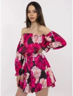 MI SK šaty A1447.84 černá a růžová