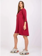 Šaty RV SK 7321.70 bordó Šaty RV SK 7321.70 bordó