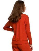 Dámský svetr S246 terakota - Stylove