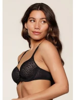 Dámská podprsenka LingaDore 1400-1 black/nude