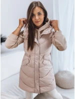 Dámská prošívaná vesta GAMIS béžová FashionStreet TY3293