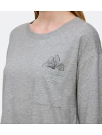Nightdresses NDK 01 LSL X - DARK GREY MELANGE - TRIUMPH DARK GREY MELANGE - TRIUMPH